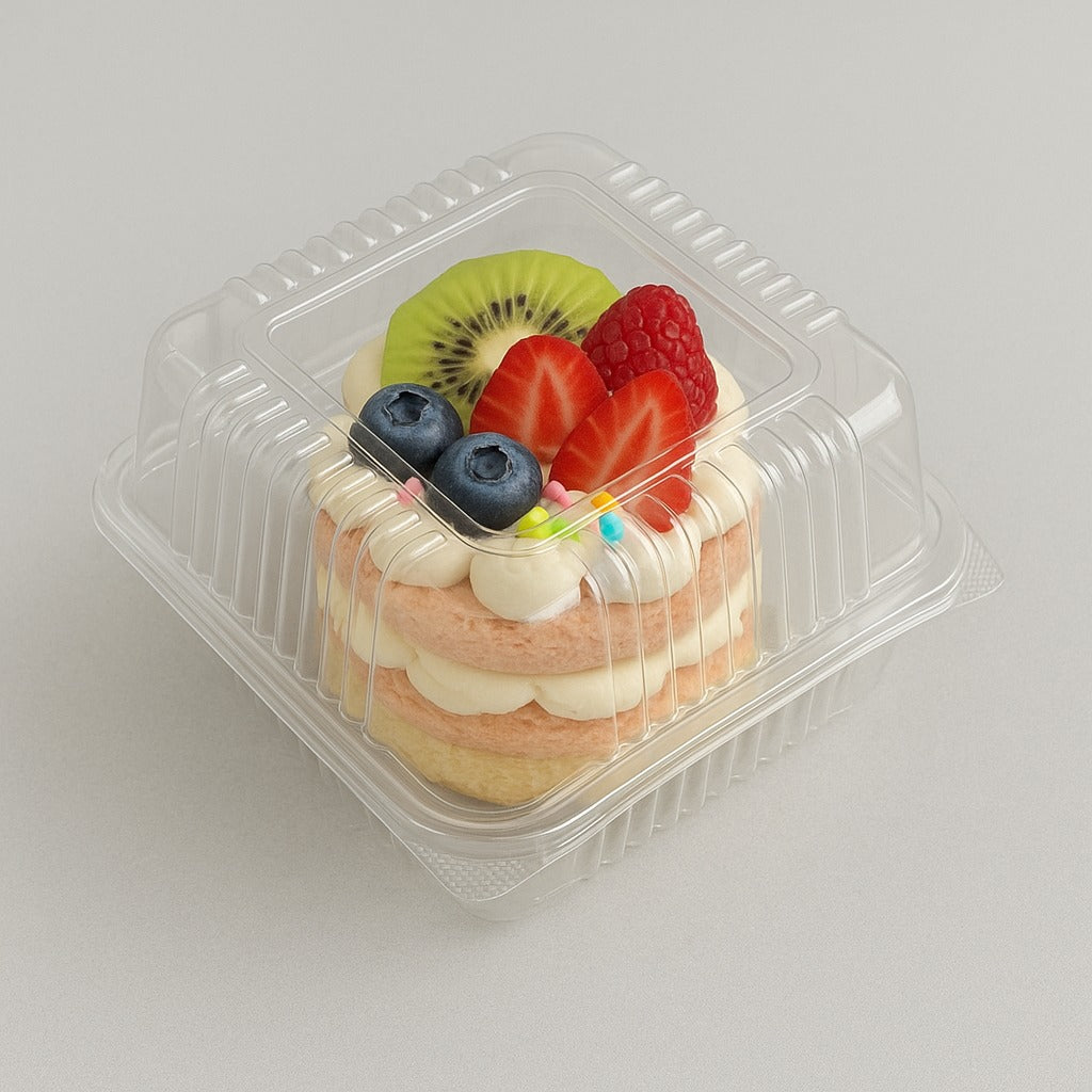 Bento Box Size 7.1x7.1x3.2 inch Pack of 10