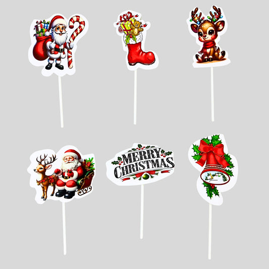 Merry Christmas Theme Topper