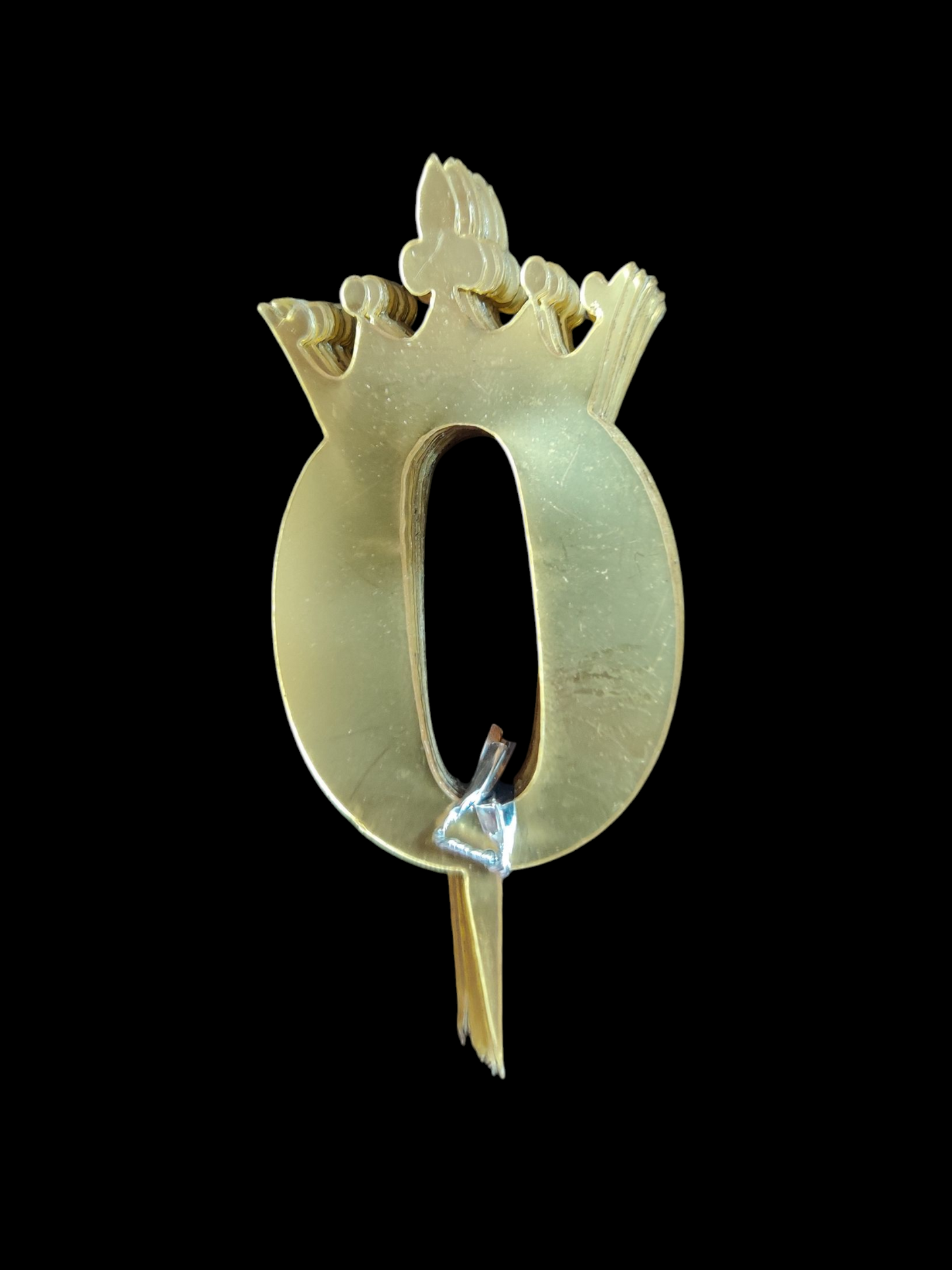 0 number Acrylic topper pack of 10 size 3 inch
