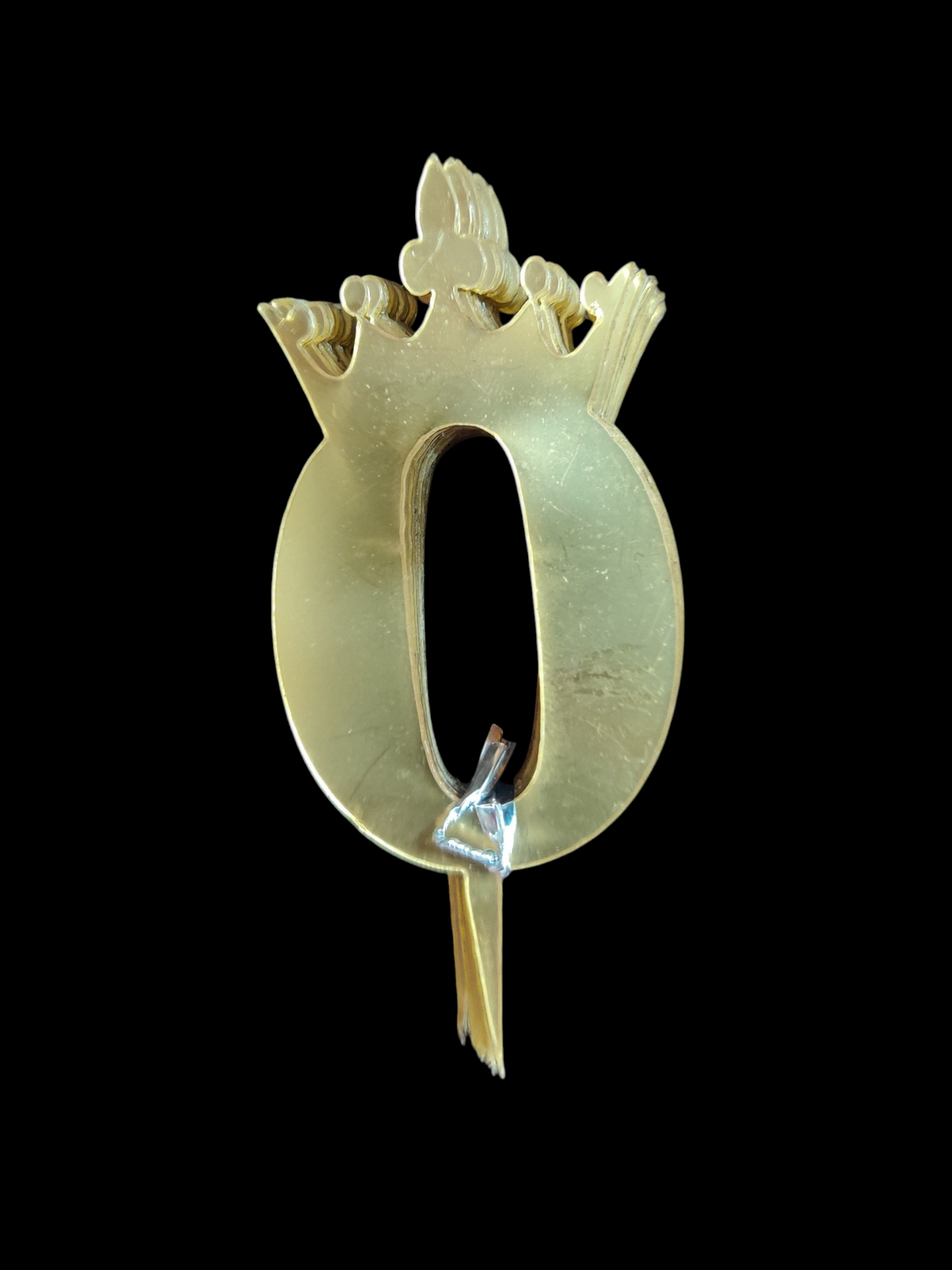 0 number Acrylic topper pack of 10 size 3 inch