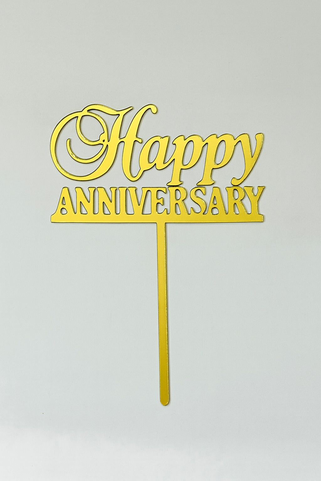 Happy Anniversary Economic Topper