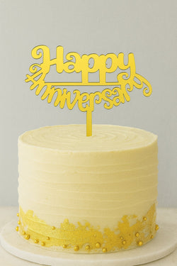 Happy Anniversary Economic Topper