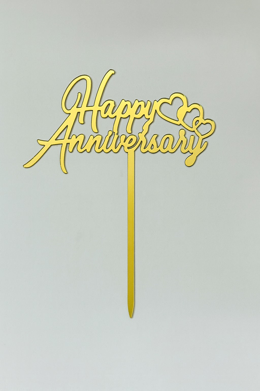 Happy Anniversary Economic Topper