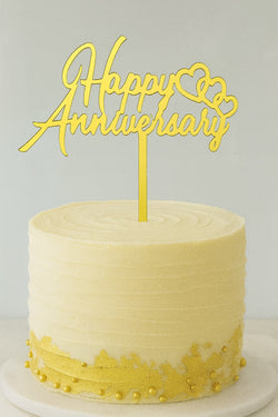 Happy Anniversary Economic Topper