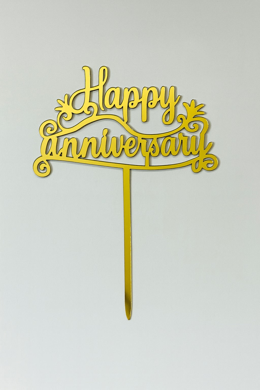 Happy Anniversary Economic Topper