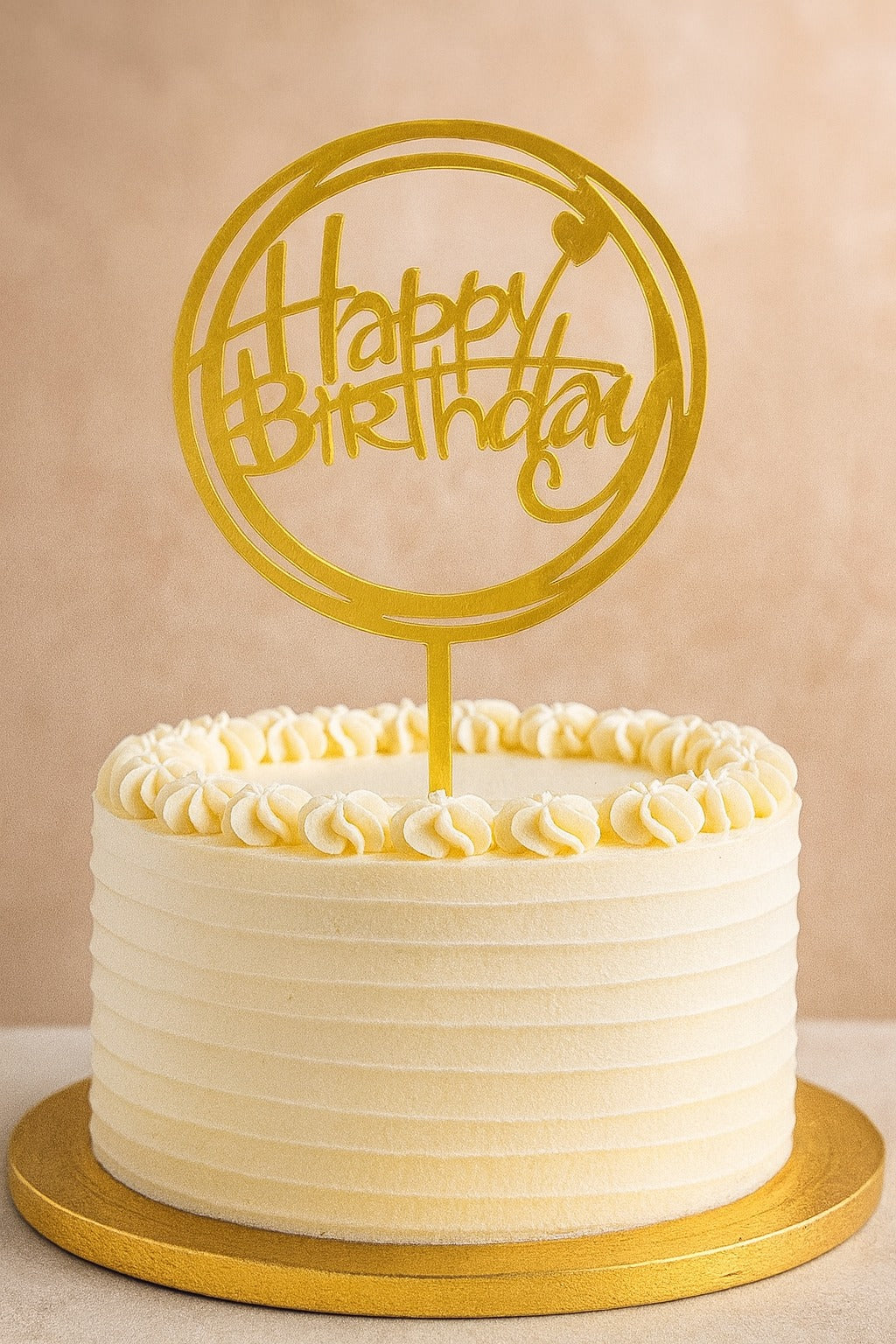 Economic Happy Birthday Cake Topper