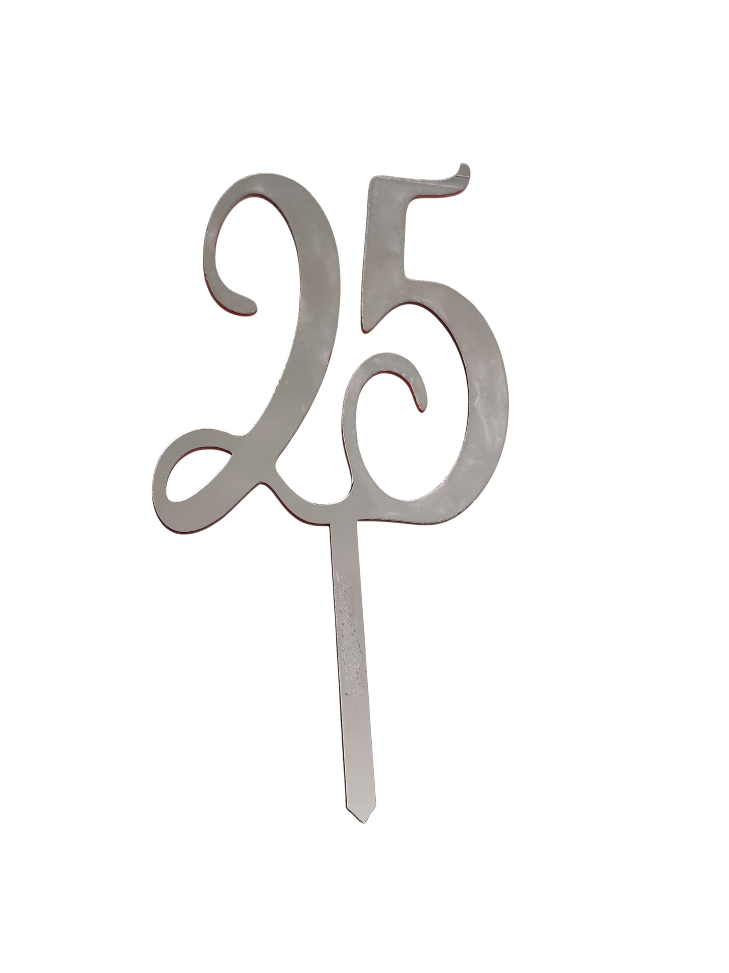 25 Cake Acrylic Topper