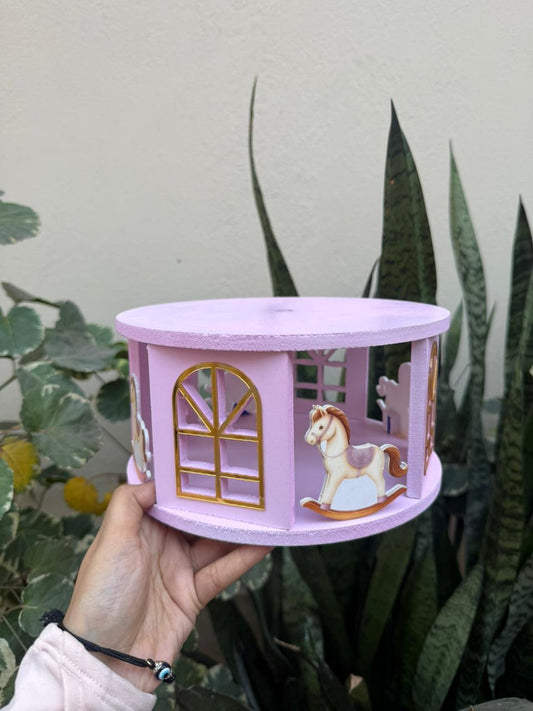 carousel cake stand