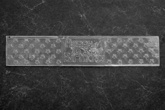 Happy Birthday design PVC mould sheet