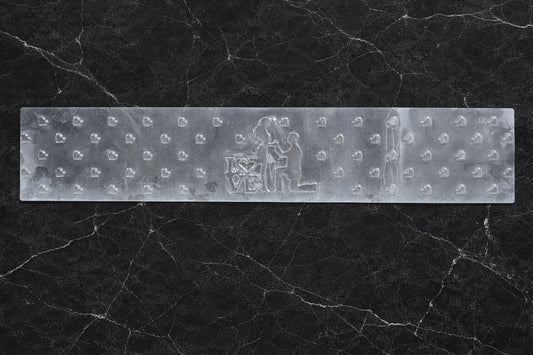 Proposal (LOVE couple) design PVC mould sheet