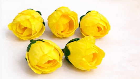 Yellow Indian Mini Peony Flower