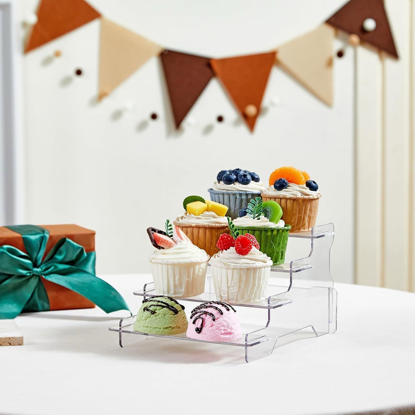 4 Tier Acrylic Cupcake stand