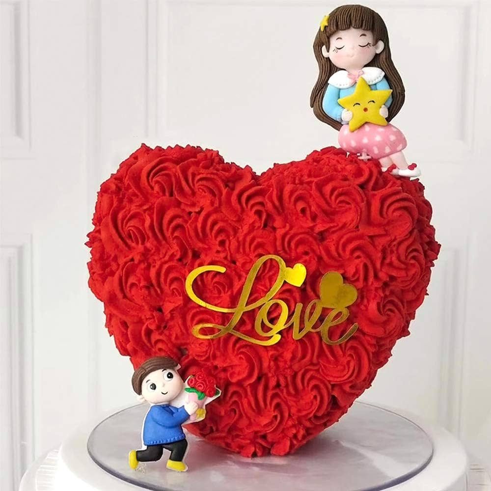 Vertical Heart Cake Spacer