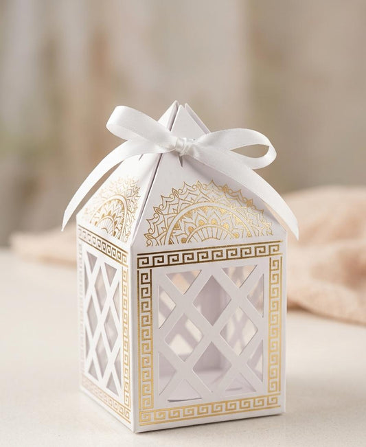 Hut Chocolate Box Pack Of 10 Size - 3.5x3.5x4 inch