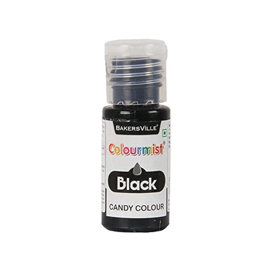 BakersVille Colourmist Black candy gel colour