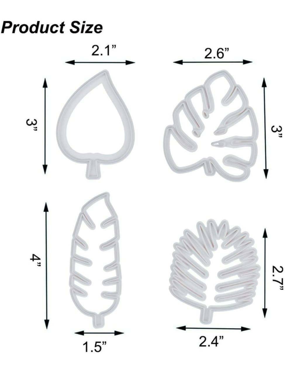 Tropical Leaves Cutter Set