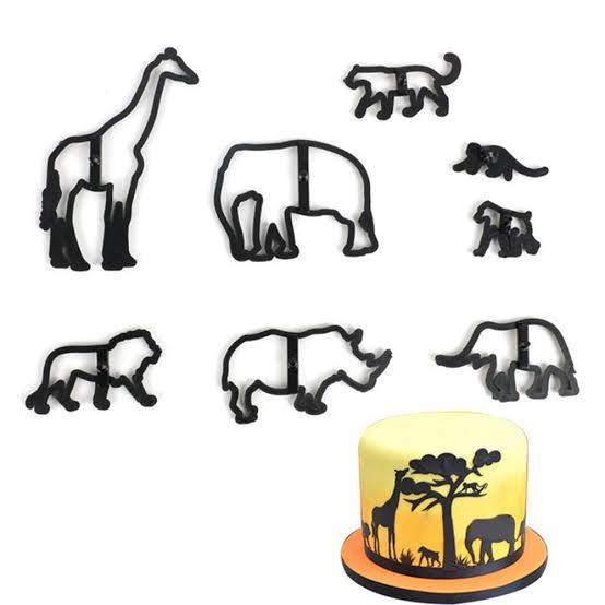 8 pc animal cutter