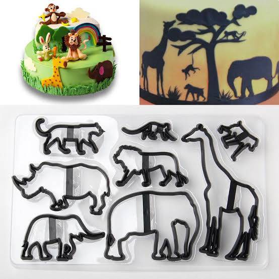 8 pc animal cutter