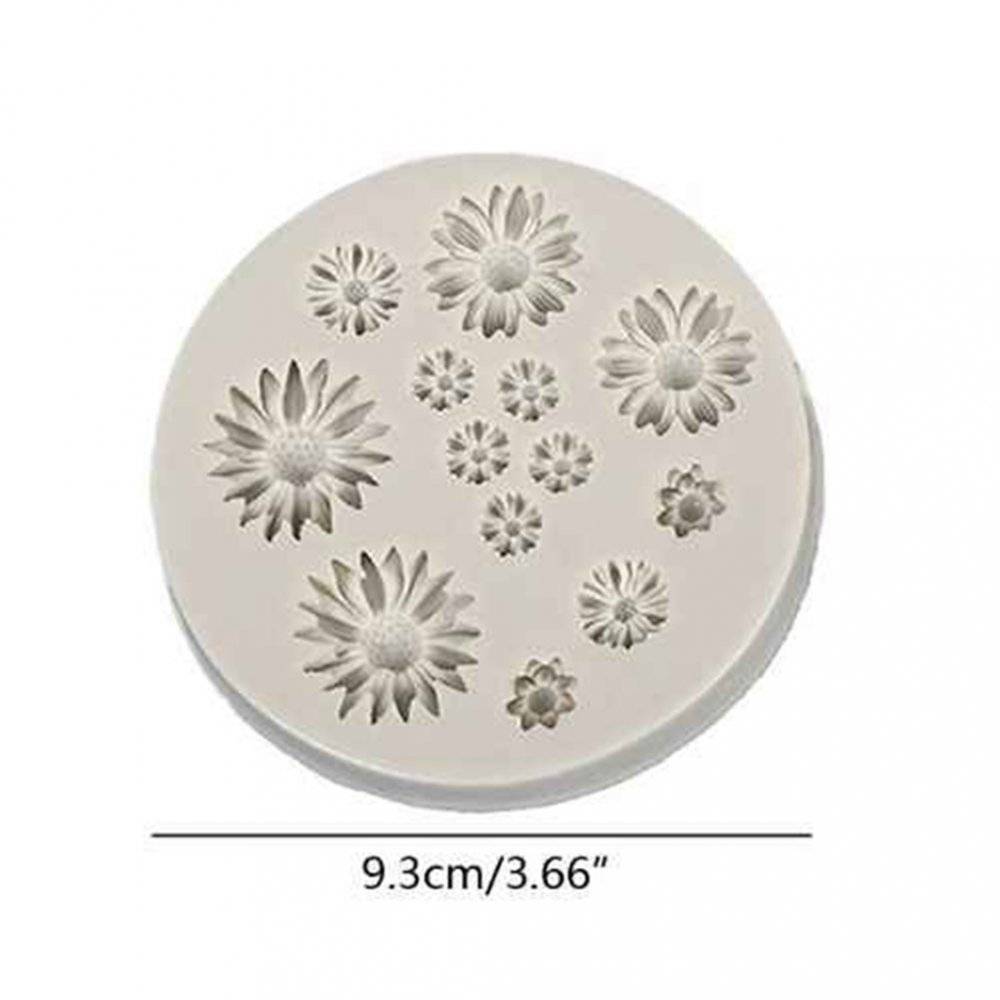 Sunflower Silicon Mould 
Code - 141-1 

Dimension - 8*8*2 cm