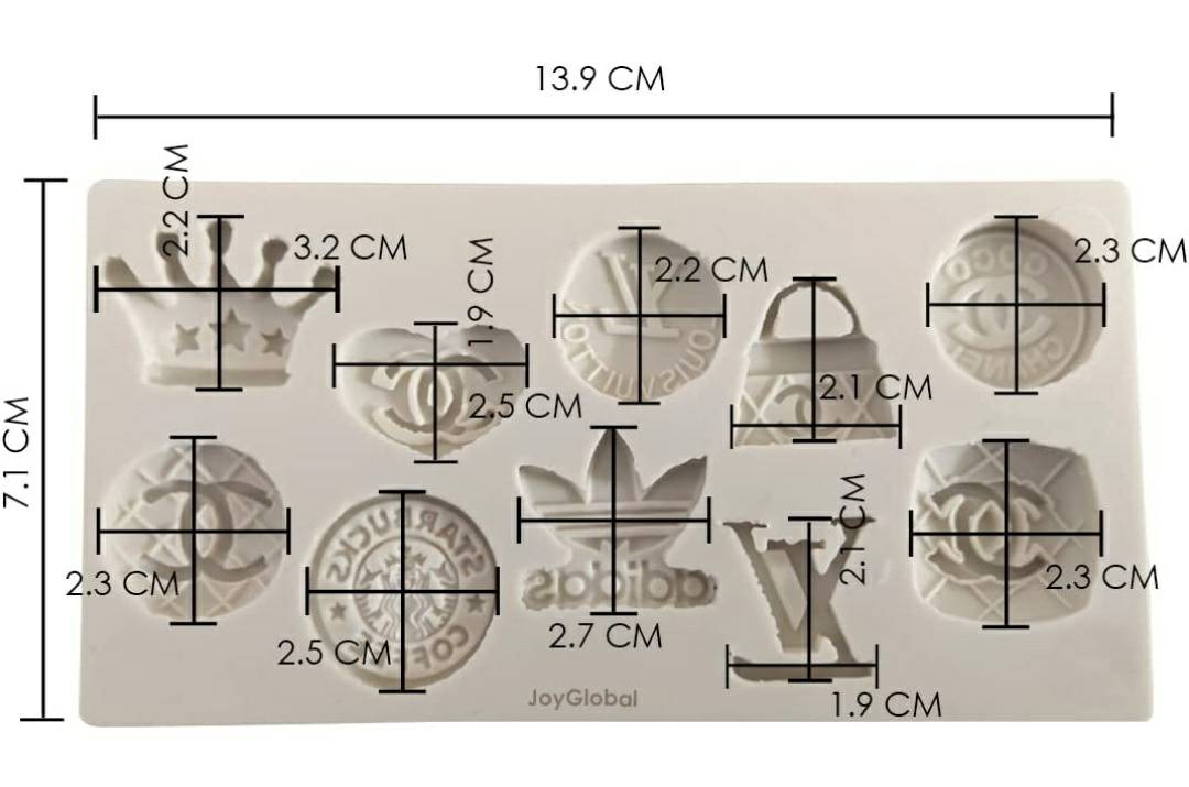 Famous Brand Logo Silicon Mould