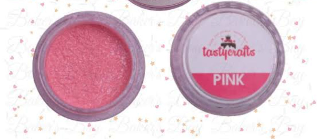 Tastycraft Pink Luster Dust
Weight -4.5gm