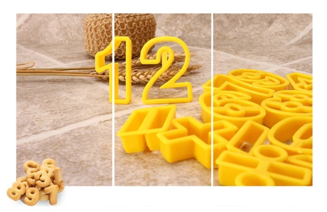 Number Style Cookie Cutter set Of 15