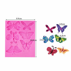 Butterfly Fondant Mould