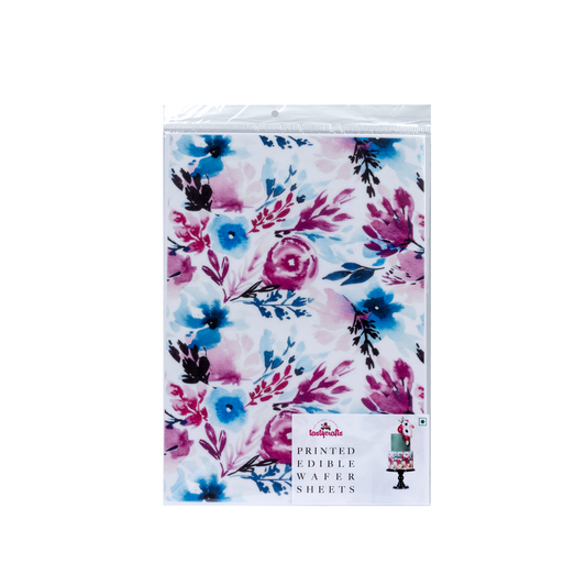 Tastycraft Edible A4 Floral Sheet (PWP-001)