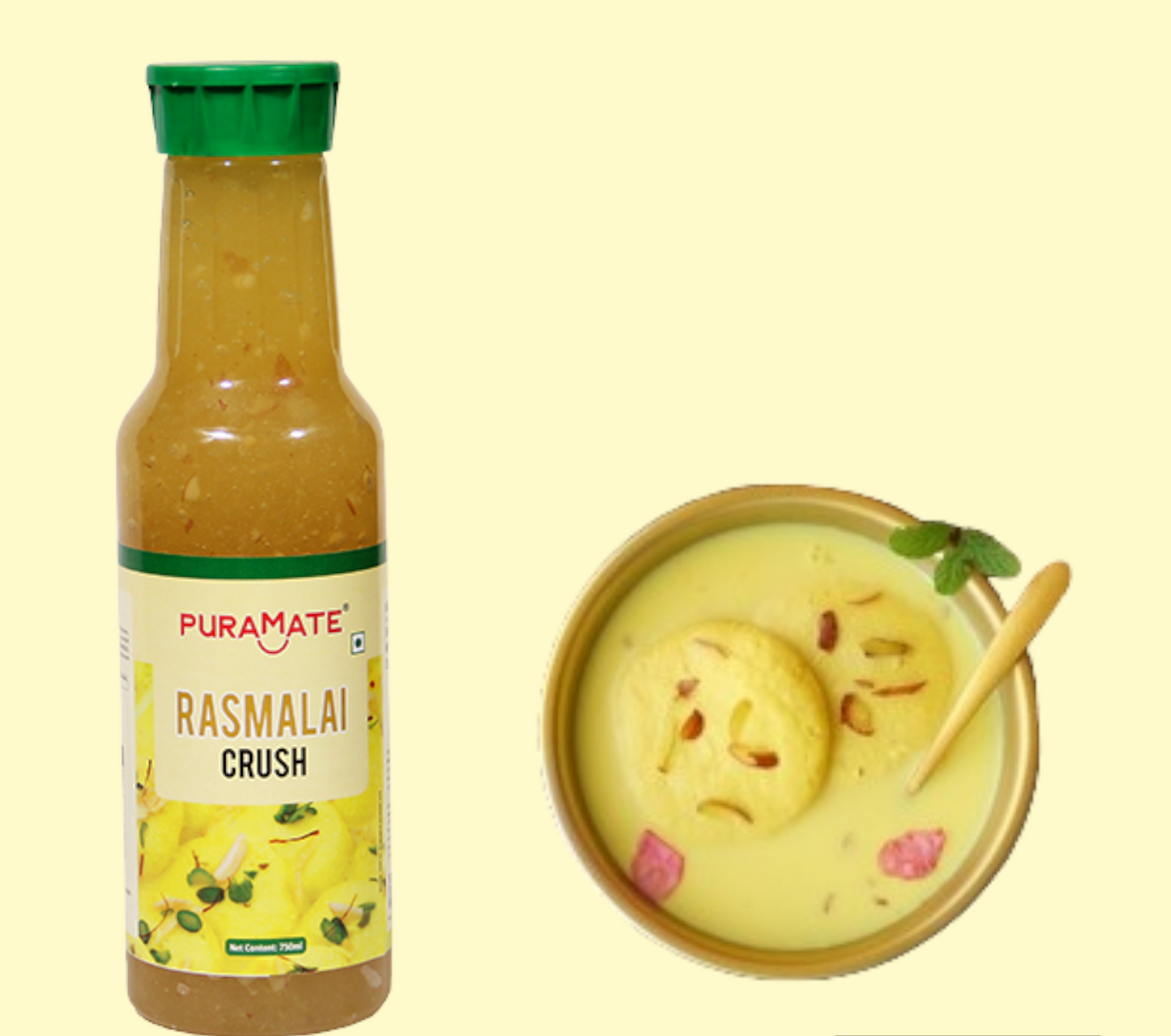 Puramate Rasmalai crush 750 ml