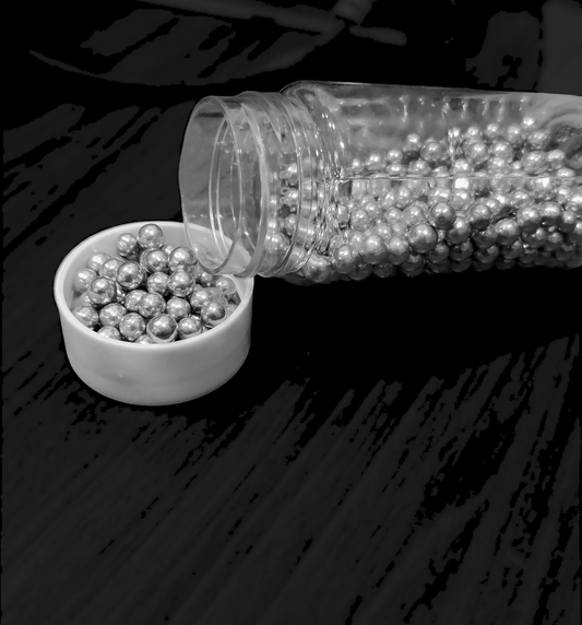 Blossom Silver Balls Sprinkle  4 mm