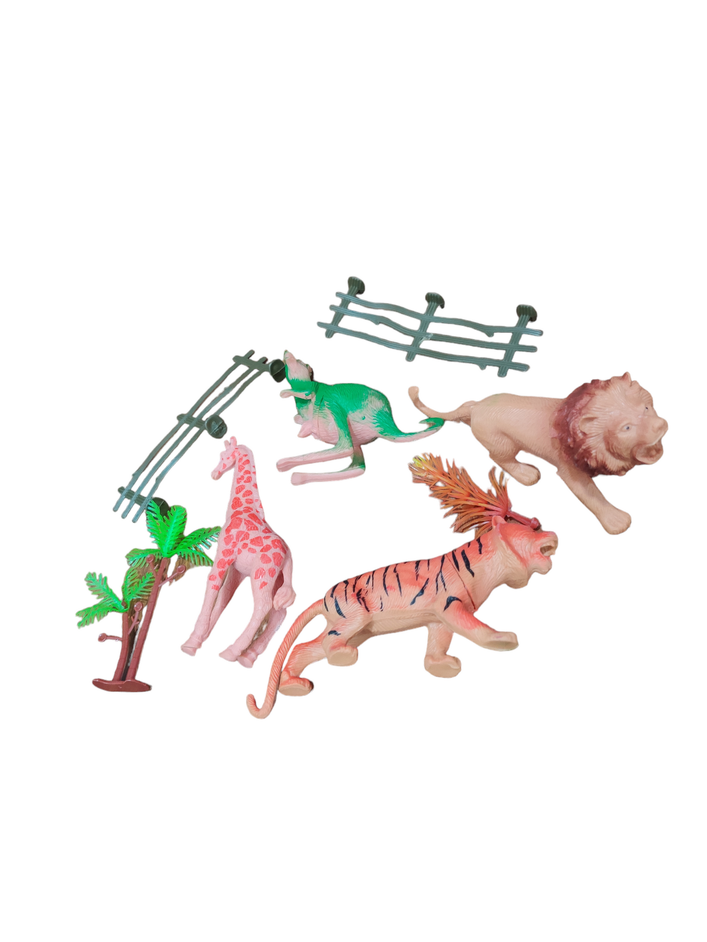 4 Pcs jungle Animal toy