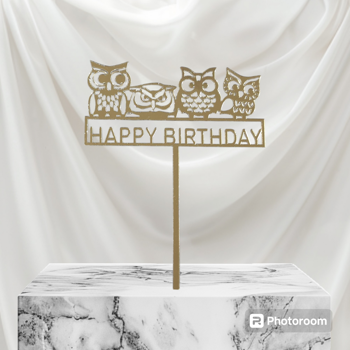 Happy birthday Acrylic Topper