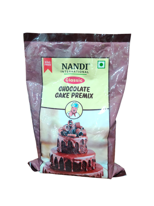 Nandi international Classic Chocolate Cake Premix egg free 1kg