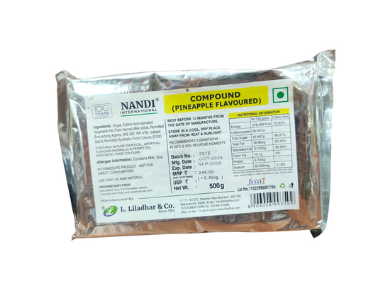 Nandi international Compound PINEAPPLE FLAVOURED 500g