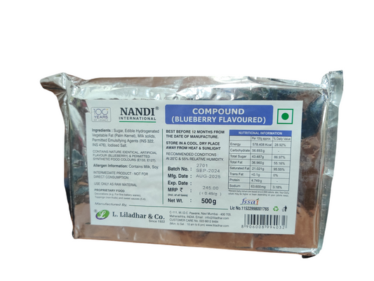 Nandi international Compound BLUEBERRY FLAVOURED 500g