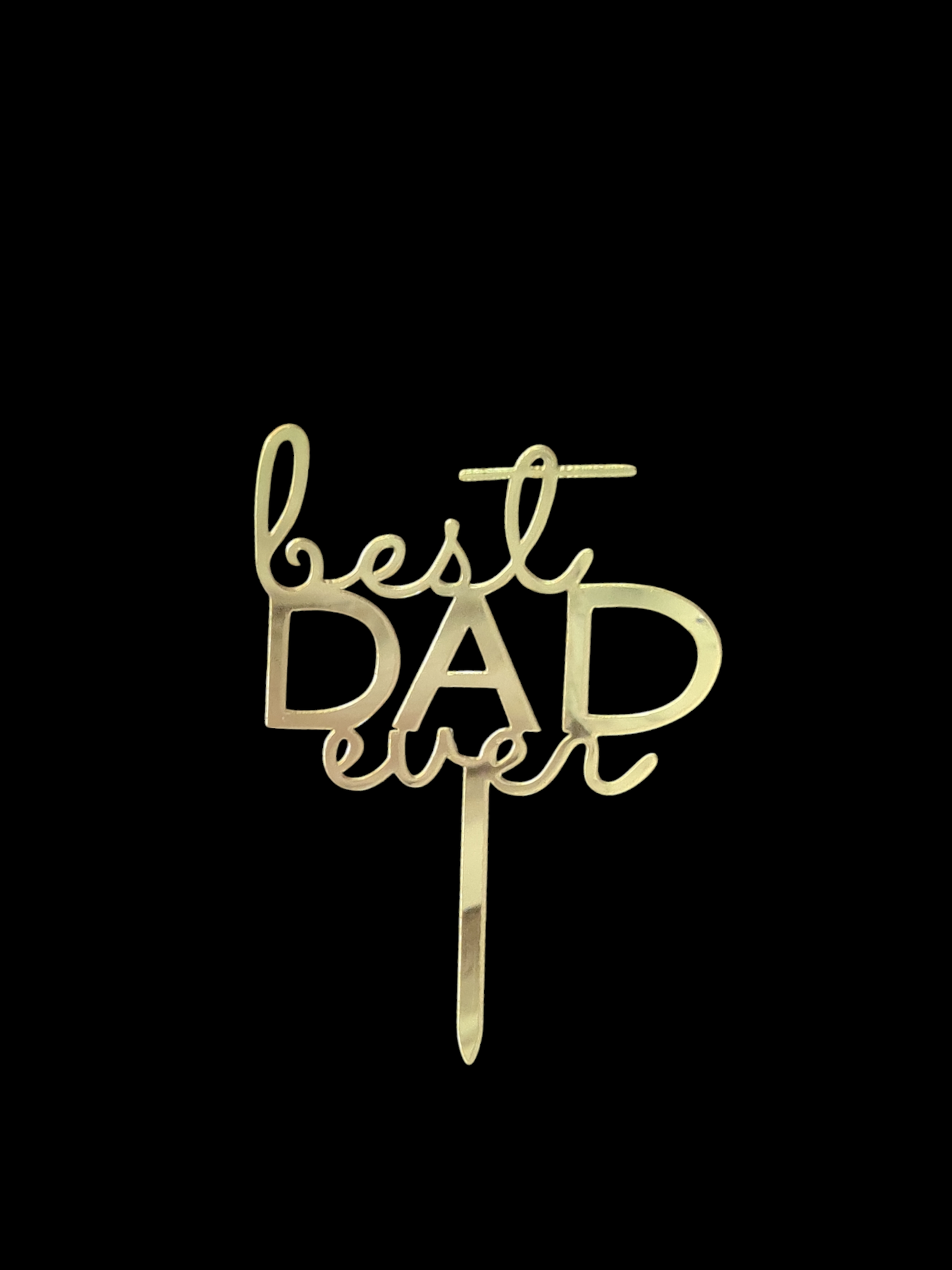 Best Dad  Ever Topper  RT00274