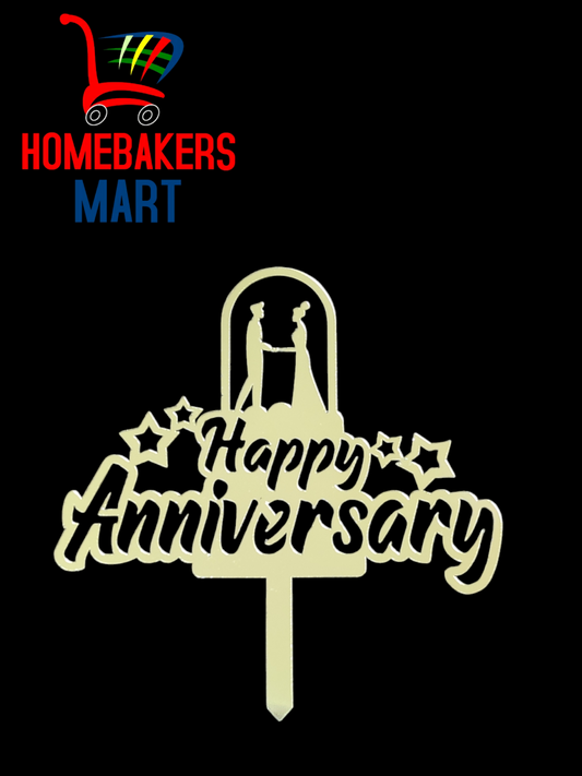 Happy anniversary topper RT00414