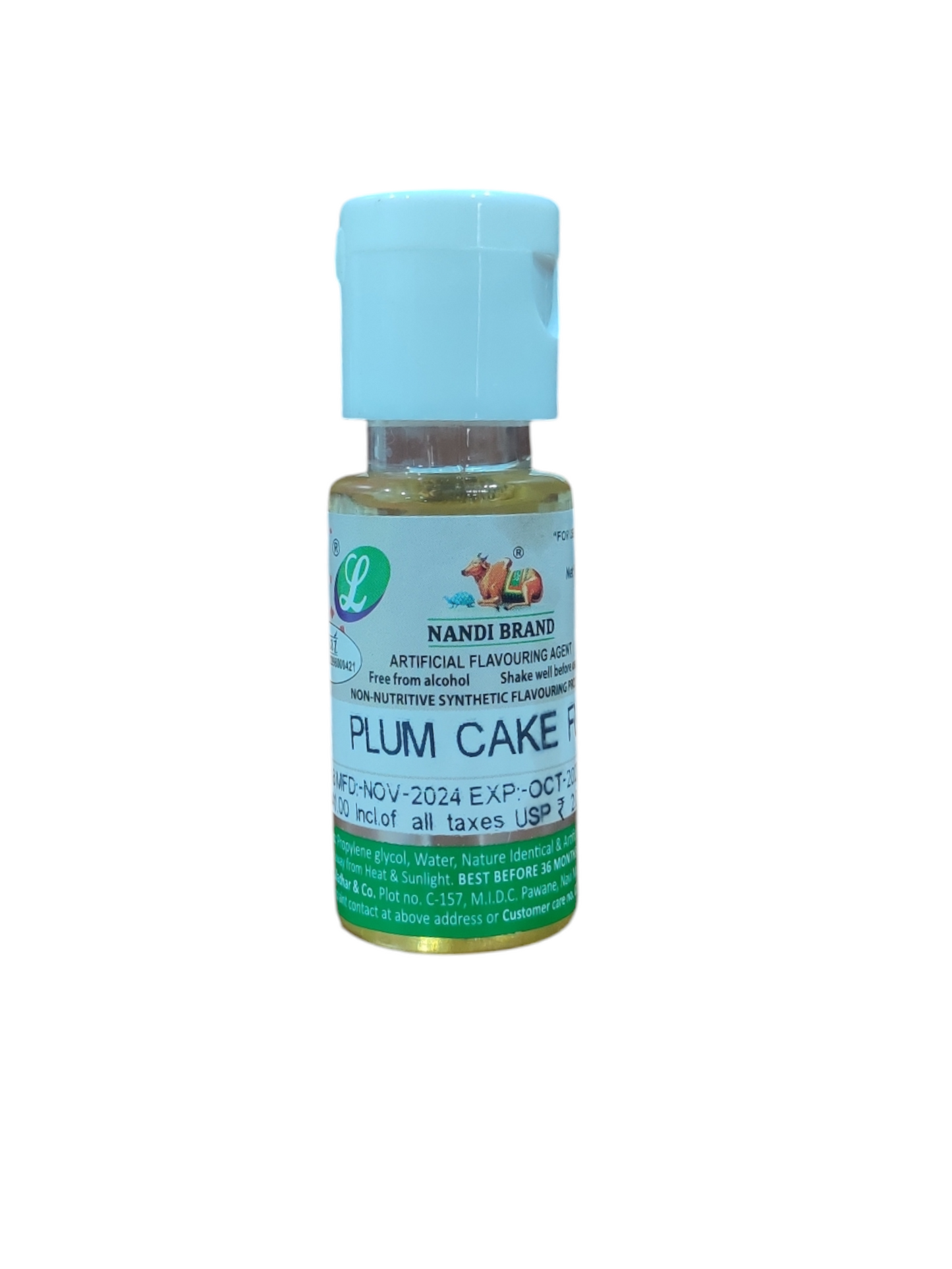 Nandi Plum Cake Essence 20 ml Water Based