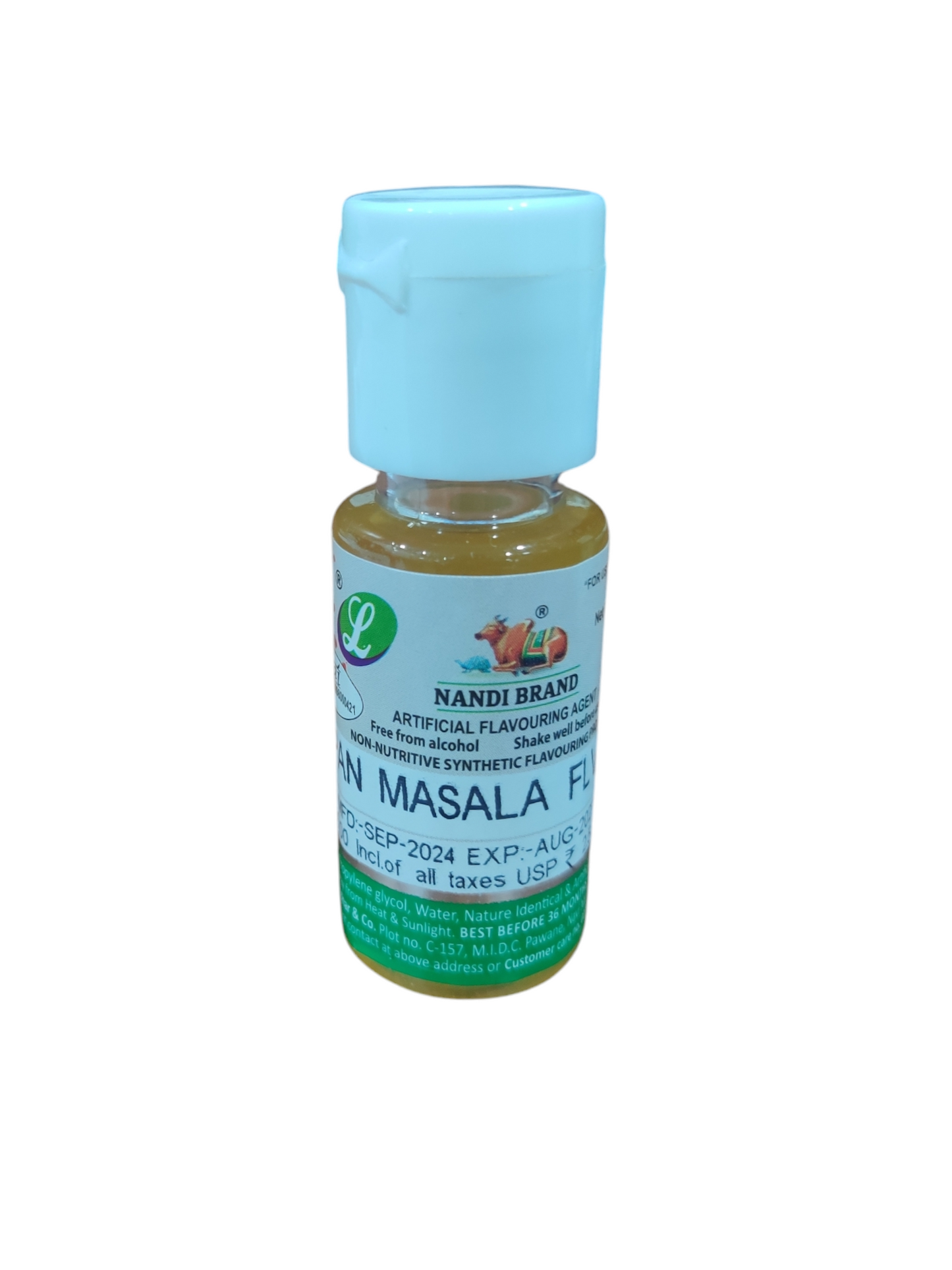 Nandi Pan Masala  Essence 20 ml Water Based