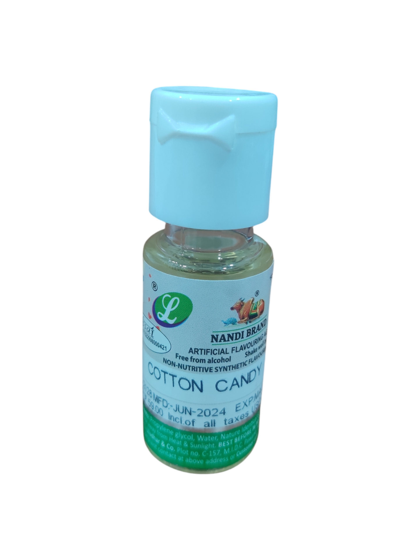 Nandi Cotton Candy Essence 20 ml Water Based