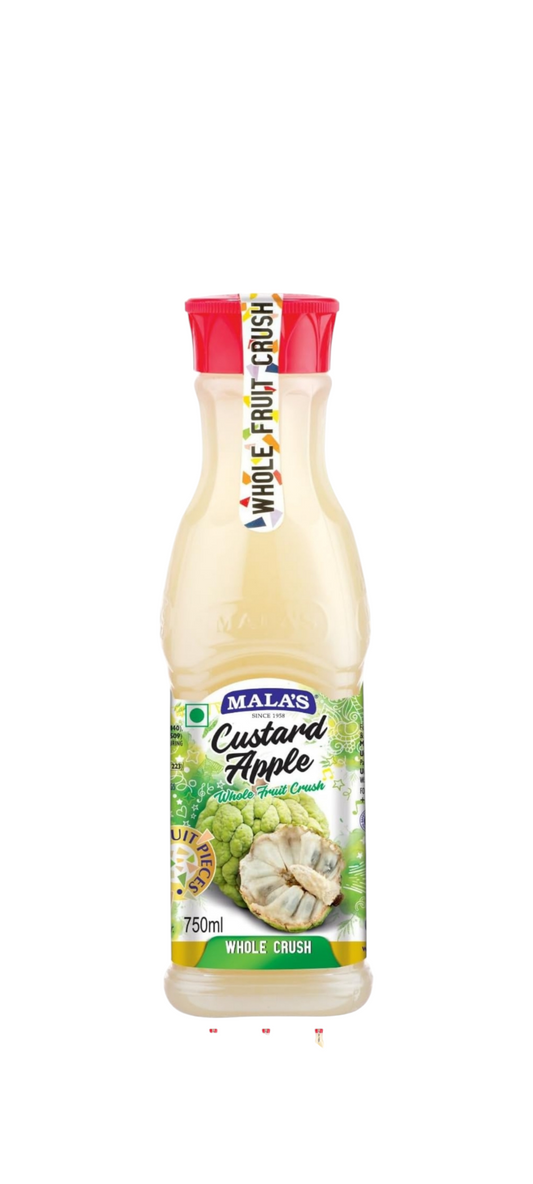 Mala's Custard Apple Fruit Crush 750 Ml