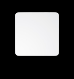 7 inch White Square baseboard pack of 50