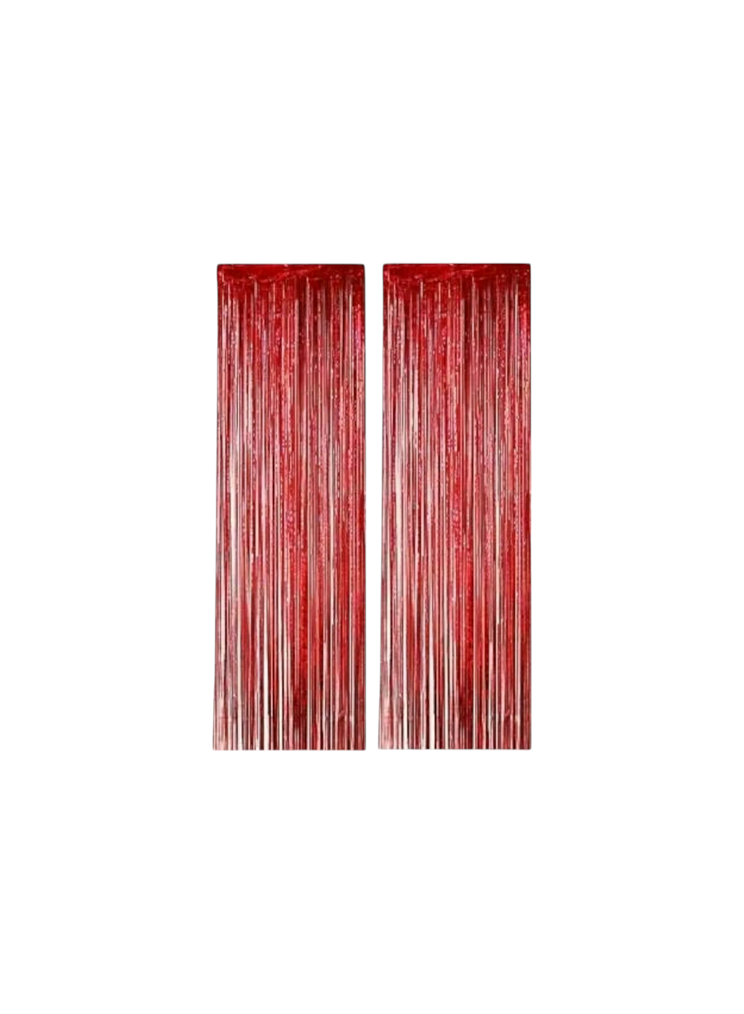 Red Birthday Foil Curtain Pack Of 1