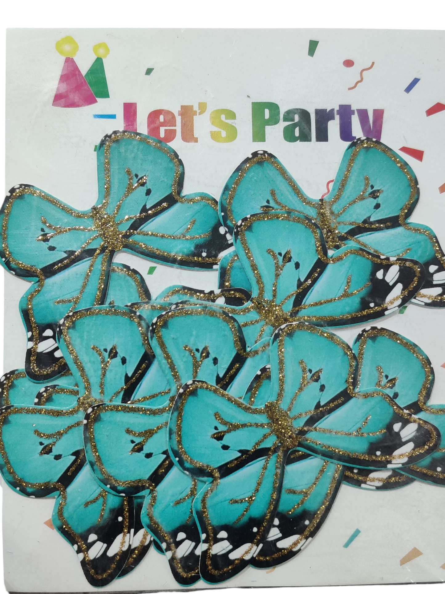 Paper Butterfly Cake Topper Pack Of 10