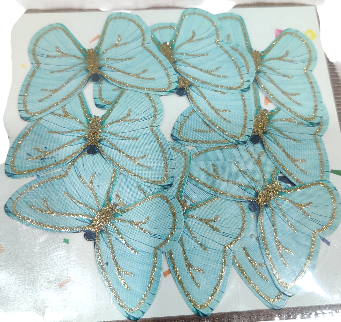 Paper Butterfly Cake Topper Pack Of 10