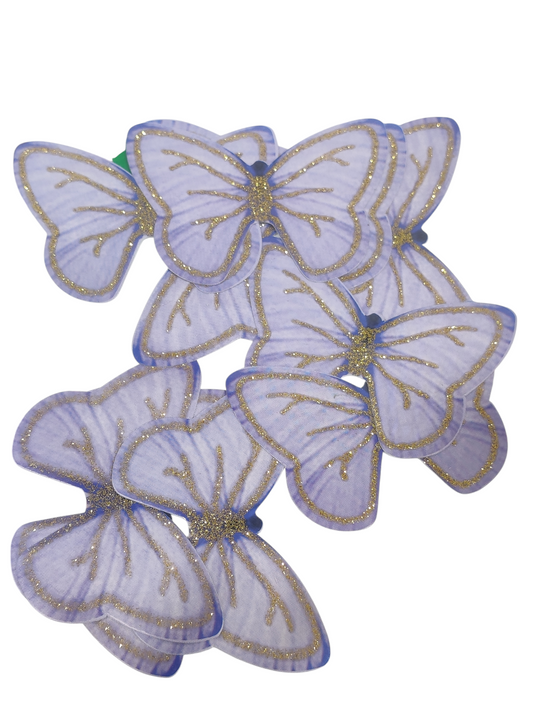 Paper Butterfly Cake Topper Pack Of 10