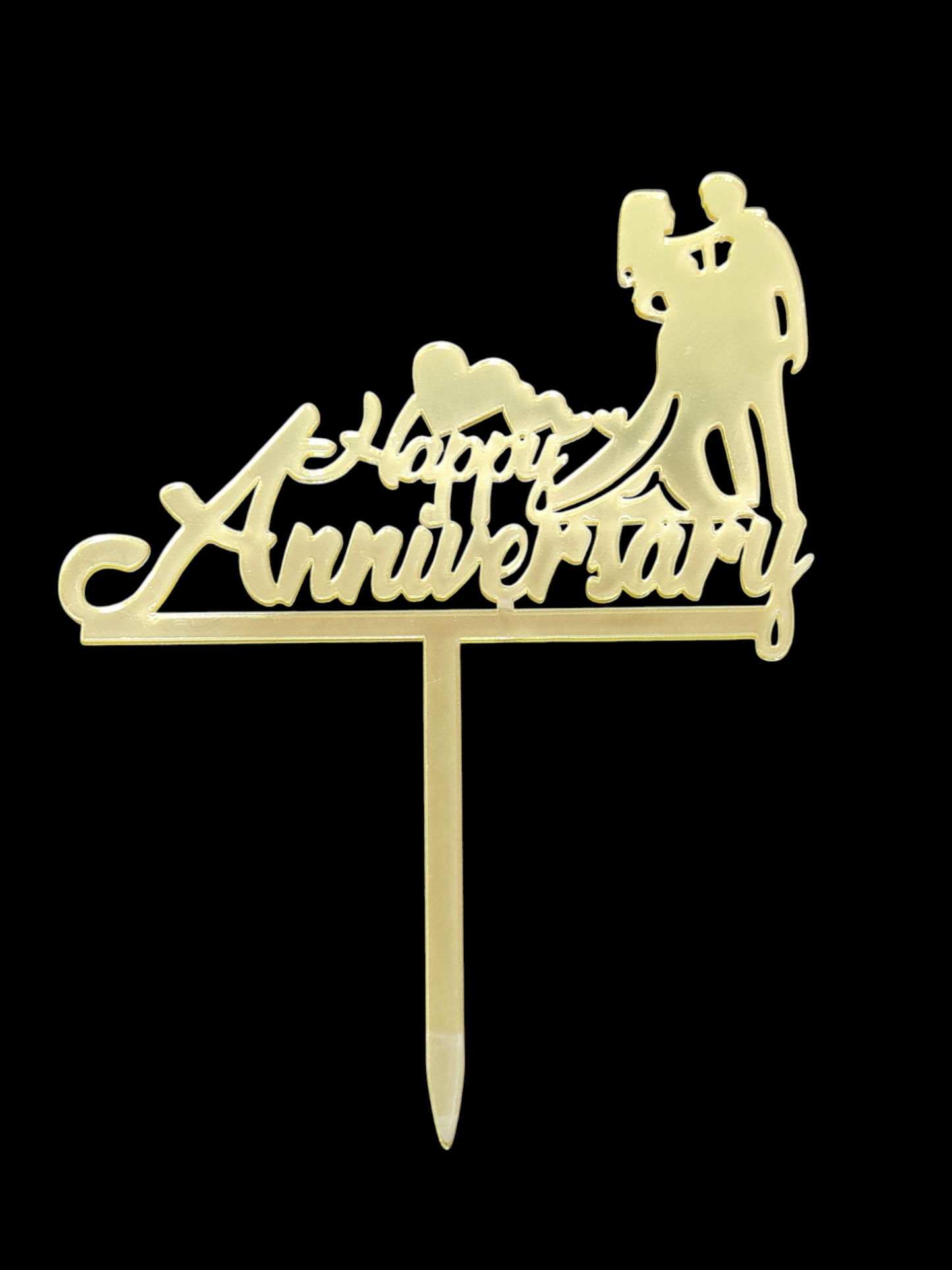 Happy Anniversary Acrylic Topper RT00046