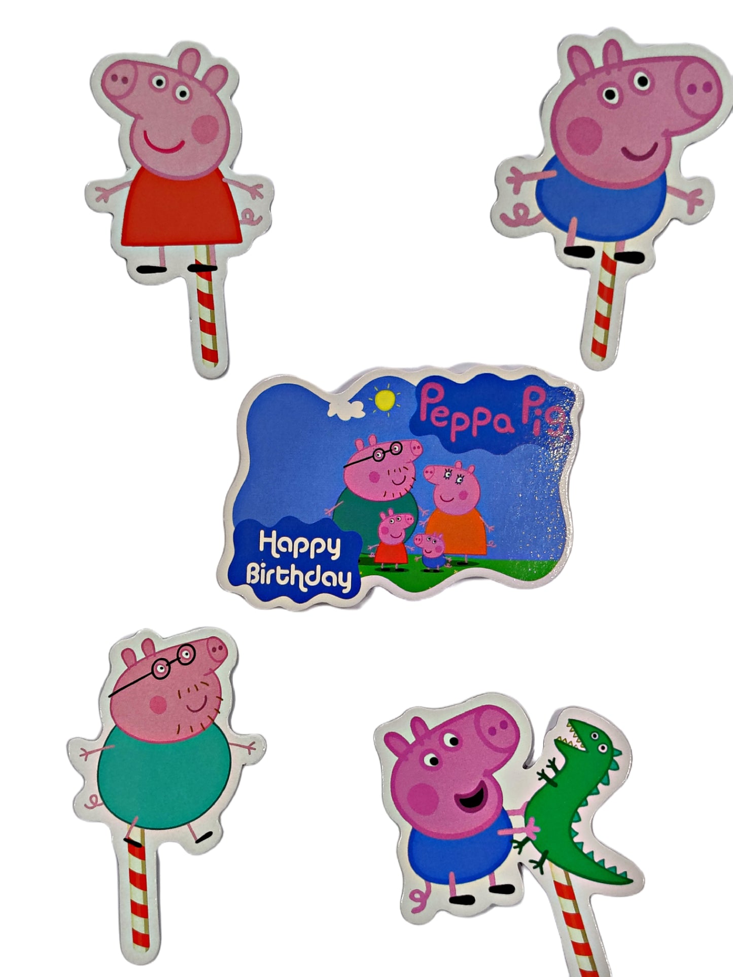 Peppa pig theme topper PT007