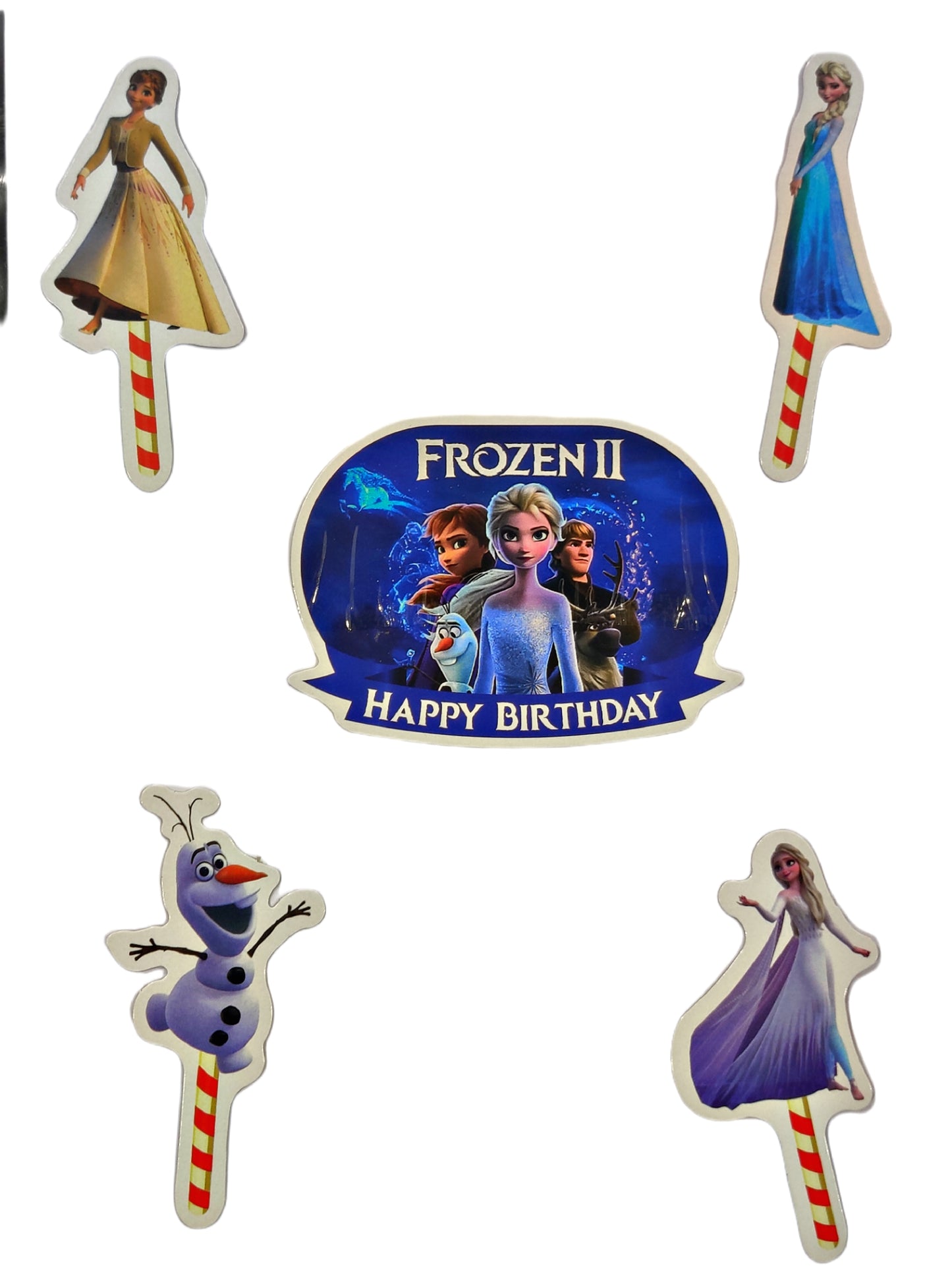 Frozen theme topper PT016