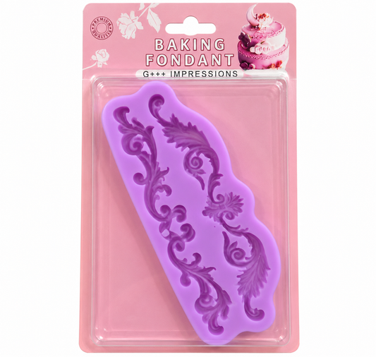 Jewellery Design Fondant Mould
